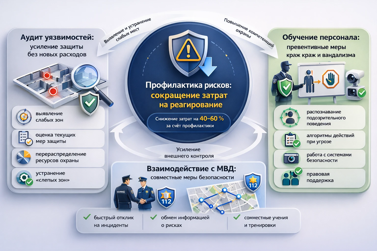 Профилактика рисков: как сократить затраты на реагирование